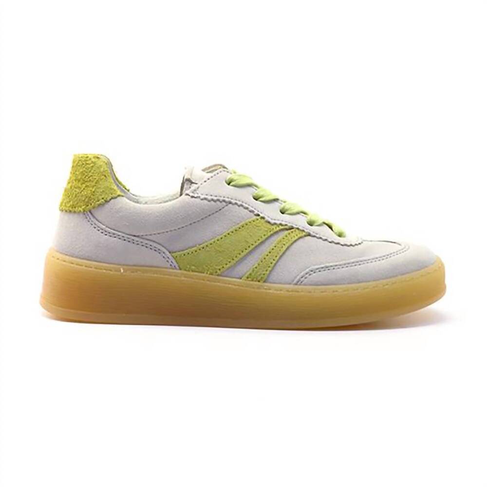 NEW GABOR women's 86.475 low-top sneaker in yellow 40